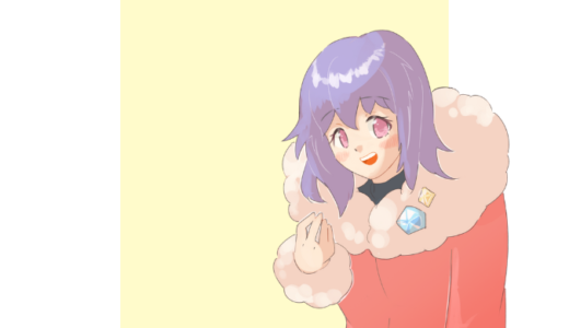 コートでお出かけする女性