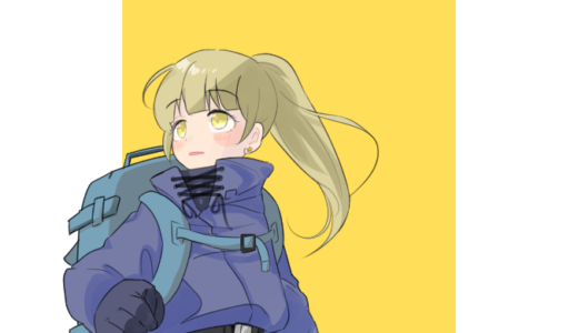 【無料配布】TRPG立ち絵素材｜登山女子